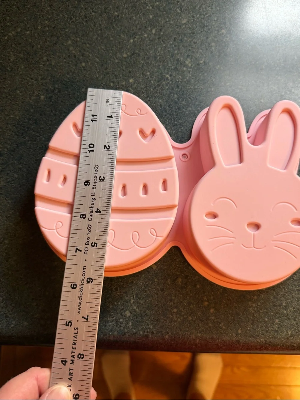 Samuliy Silicone Easter Bunny & Decorated Egg Treat Mold - NWOT